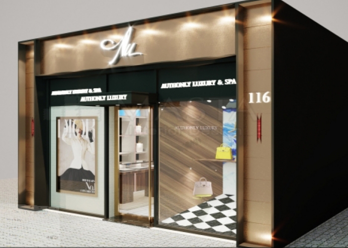 THIẾT KẾ SHOP THỜI TRANG TÚI XÁCH LUXURY